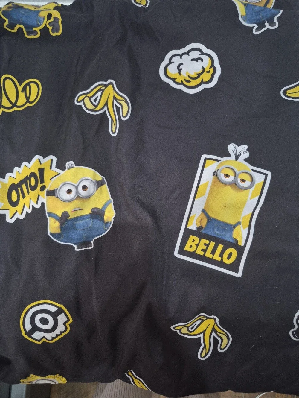 Children's Minions Full Sheet Set With Pillowcase & Sham Gru, Kevin, Stuart